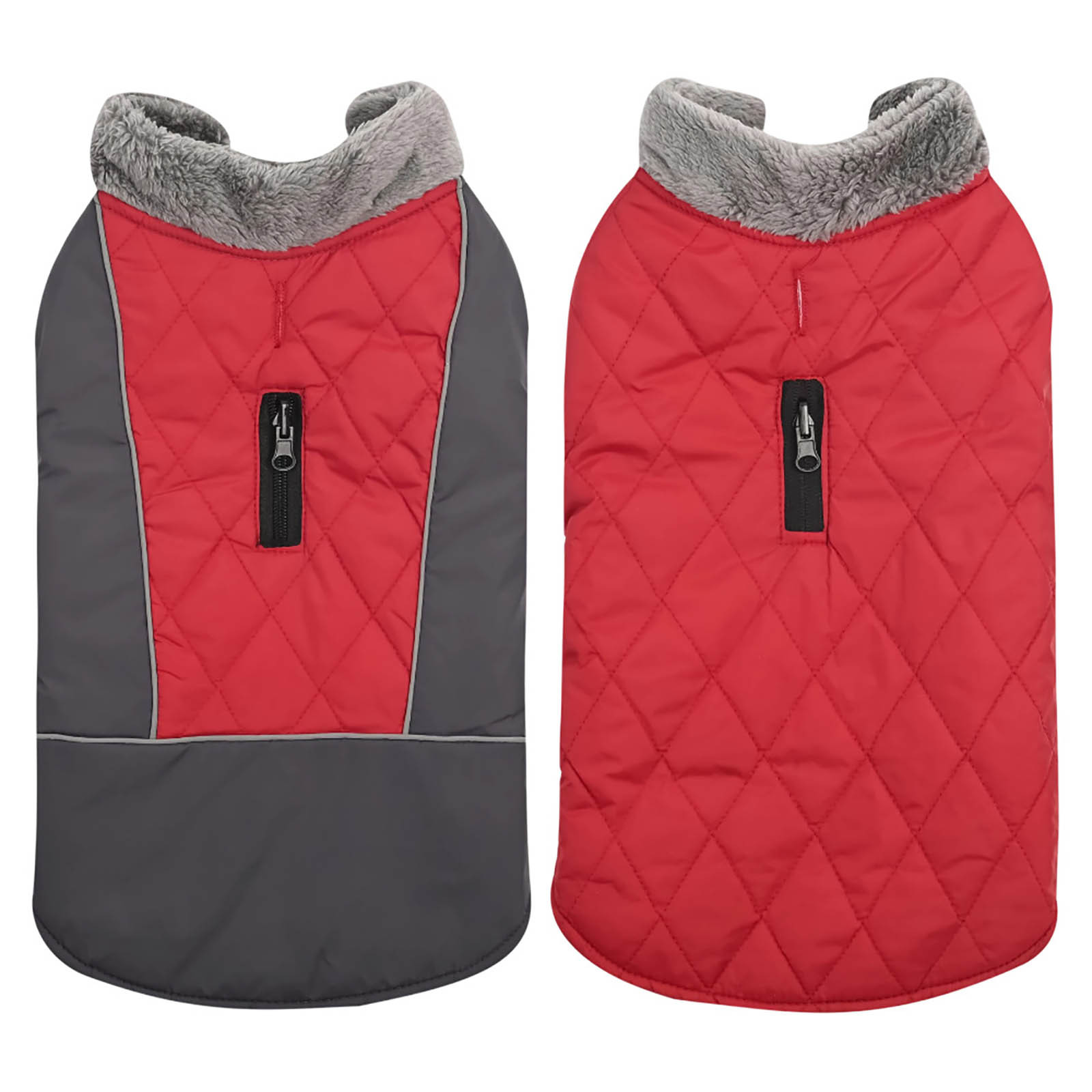 Soft Cozy Pet Clothes Reflective Waterproof Pet Coat Winter Warm Dog