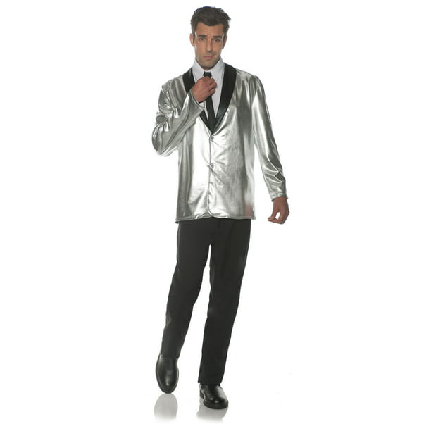 Sliver Doo Wop Mens Adult 50S Singer Costume Accessory Jacket-Os ...