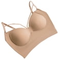 thumbnail image 4 of Sujetador Deportivo Ticfox Sin Costuras Caqui para Mujer, 4 of 12