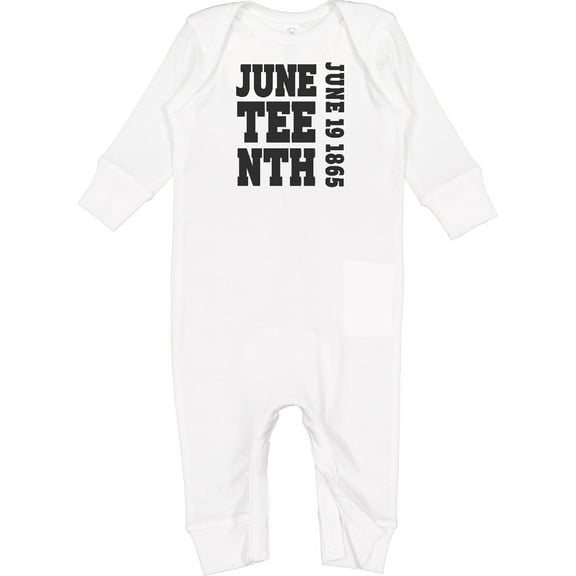 Inktastic Juneteenth June 19, 1865 Baby Romper Coveralls
