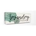 thumbnail image 5 of The Stupell Home Decor Collection Laundry Room Sage Blue Green Succulents Soft Textured Paper Look Stretched Canvas Wall Art, 10 x 24, 5 of 5