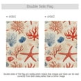 thumbnail image 4 of Yayeee Garden Flag 12" x 18" Double Sided Outdoor Yard Lawn Holiday Decorations, Blue Starfish, 4 of 6