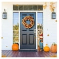thumbnail image 3 of 24" D Fall Sorghum Wreath with Metal Hanger, Harvest Wreath for Front Door, Fall Door Wreaths for Indoor Outdoor Thanksgiving Harvest Holiday Decorations, 3 of 6