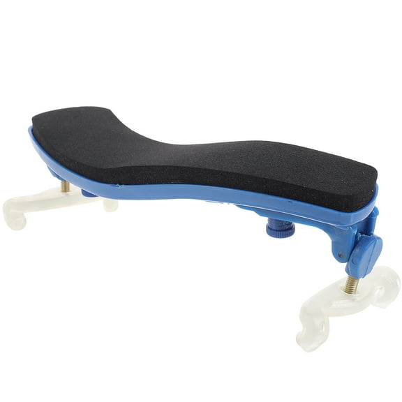 Blue Rubber Violin Shoulder Rest for Comfortable Playing Portable and Healthy Material