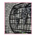 thumbnail image 4 of 58CMX100CM Black Iron Rack World Map Sculpture Art Home Wall Office Bar, 4 of 6
