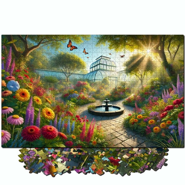 Puzle Jardín Botánico Saintilway Productions 1000 piezas