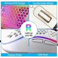 thumbnail image 5 of Otro accesorio de automatización del hogar Ratón para juegos con cable de nido de abeja, retroiluminación RGB y 7200 DPI ajustables, ratón de computadora USB ergonómico y liviano con, 5 of 5