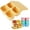 Yellow, variant on 1pc Divided Food Container Kitchen Lunch Box Food Storage For School Green