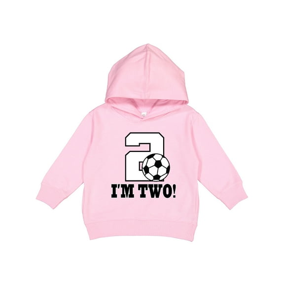 Inktastic 2nd Birthday Soccer Toddler Hoodie