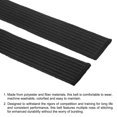 thumbnail image 3 of Uxcell 6.6FT Taekwondo Colored Ranking Belts for Competition Training, Black 3 Pack, 3 of 6