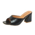 thumbnail image 2 of Viluyesy Womens Slippers Comfortable High Heel Non-Slip Womens Footwear Black Size 42, 2 of 10