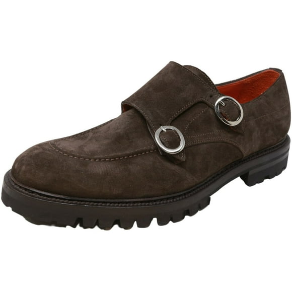 Andrea Ventura Firenze Chaussures en Cuir Imperméables à Enfiler pour Hommes Skyfall - 2Monks Hauteur Cheville 11 m