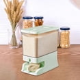 thumbnail image 1 of Dispensador de cereales Perfecl Contenedor dispensador de arroz Verde, 1 of 8