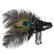 thumbnail image 1 of Tocado de mujer, Diadema vintage, Tocado flapper, Diadema de plumas de pedrería, Diadema, 1 of 4