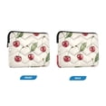 thumbnail image 7 of FORMRS 13-13.3 inch Laptop Sleeve Case Soft Carrying Quilted Computer Bag Cover, Beige Cherry, 7 of 7