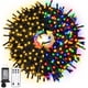 thumbnail image 1 of Cadena de luces LED JMEXSUSS de 20 m, 200 LED, blanco cálido y multicolor, 1 of 7