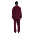 thumbnail image 5 of GLOBAL Men's Long Sleeve Flannel Pajamas Sets 100% Cotton Sleepwear Top and Bottom, Size S-3XL, 5 of 5