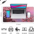 thumbnail image 5 of Cherry Blossom Large Mouse Pad, Desk Pad with Non-Slip Base Extended Mouse Pad XXL Keyboard Mouse Pad Desk Mat On Top of Desks for Work, Game, Office, Home (31.5x15.7 in), 5 of 6