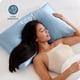 thumbnail image 2 of Bare Home Juego de Fundas de Almohada de Satén - Fundas de Almohada de Lujo - Suaves y Lisas - Transpirables - Cierre Tipo sobre - Estándar, Azul Claro, 2 of 8