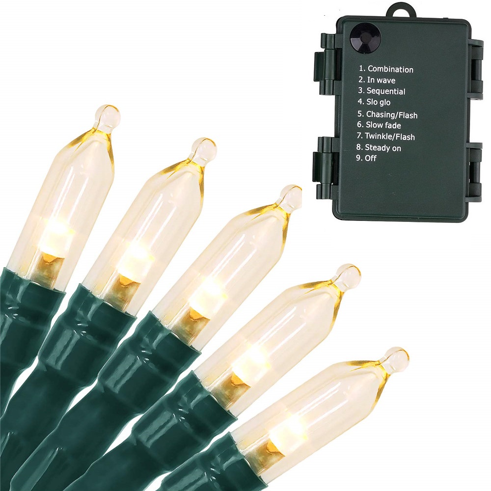 LINKPAL 50 LED Battery Operated Fairy String Lights photo 4