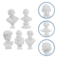 thumbnail image 2 of Mini White Resin Musician Bust Statue for Decor Classic Replica 5 Pieces Small Size, 2 of 8