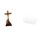 thumbnail image 1 of Adorno De Estatua De La Virgen María Y Escultura Católica Sagrada Con Estantes Flotantes, Organizador De Pared De Metal, Cesta De Almacenamiento De Alambre Para Dormitorio, Cocina Y Sala De, 1 of 8