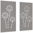 thumbnail image 3 of vidaXL Garden Wall Decoration Rusty Corten steel 41.3 x 21.7 in, 3 of 7