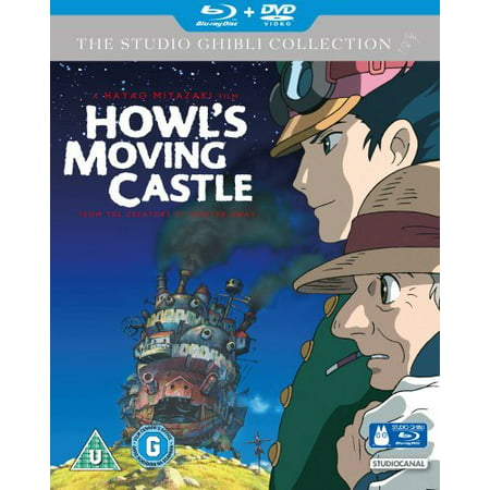 Howl's Moving Castle ( Hauru no ugoku shiro ) ( Howli liikuv kindlus ) (Blu-Ray & DVD Combo) [ NON-USA FORMAT, Blu-Ray, Reg.B Import - United Kingdom