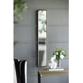 thumbnail image 3 of Mirror, Mirror Full Length with Antique Gold Metal Frame, Wall Mirror, Long Bathroom Mirror, 47" x 8" Mirrors for Wall Hallway Living Room Bedroom Bathroom, Gold, 3 of 8