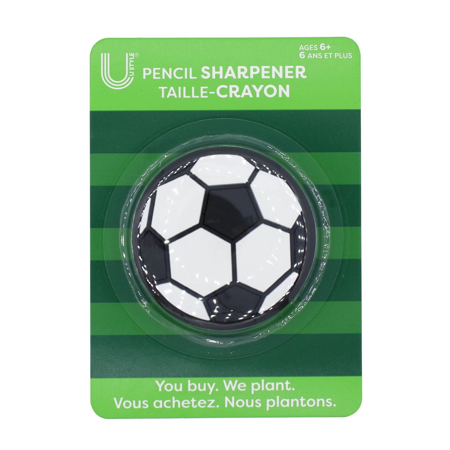 U Style Novelty Pencil Sharpener, Soccer