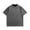 1-Dark Gray, variant on lkfuzj Men Casual Solid Fashion Pullover Round Neck Short Sleeve T Shirt Blouse Soft Shirts Tops For Gentlemens Charming Mens Shirts Tops Brown
