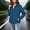 Dark Blue, variant on Women's Solid Waterproof Windproof Hooded Softshell Jacket, Lightweight Full Zip Outdoor Hiking Walking Windbreaker Coat Red M(M)