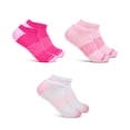 thumbnail image 4 of Fruit of the Loom Womens Value No-Show Socks, 3 Pack,Sock Sizes 4-10, 4 of 9