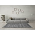 thumbnail image 3 of Ahgly Company Indoor Square Oriental Gray Industrial Area Rugs, 7' Square, 3 of 4