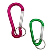 2-Pack Multi-Color Aluminum Spring Links, 5mm, 6mm, Assorted Colors (Colors May Vary), Peerless Chain Company, #4727438