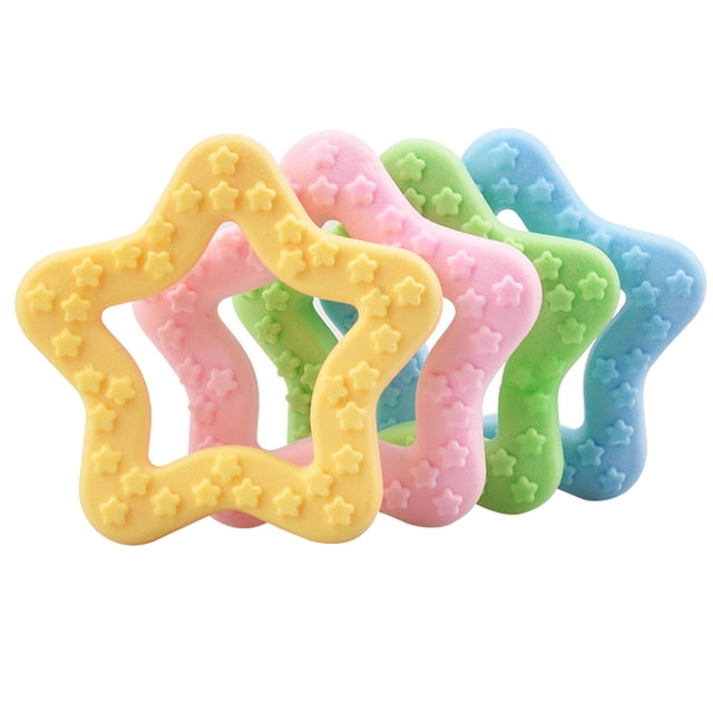 Star Dog Toy Interactive Scented Bite-resistant Rubber Pet Toy Puppy Chew Toy