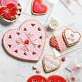 thumbnail image 1 of Molde de acero inoxidable con forma de corazón para tartas, galletas, chocolate, fondant, pudín y dulces, 1 of 7