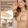thumbnail image 4 of Sticky Bra Push Up Adhesive Bras Invisible Silicone Strapless Bra for Women with Nipple Covers, 4 of 7