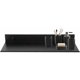 thumbnail image 4 of Bathroom Floating Wall Shelf Matte Aluminum Rectangular Shelf Ultra-Thin Heavy-Duty Wall Shelf Stylish Wall Mounted Storage Rack for Cosmetics Black (, 4 of 4