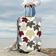 thumbnail image 7 of Lsque maple leaves Printed Luggage Cover, Travel Luggage Protector,Scratch and Dirt Resistant, Fits 18-32 Inch Luggage-Medium, 7 of 7