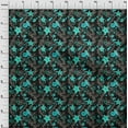 thumbnail image 4 of oneOone Polyester Spandex Turquoise Blue Fabric Beach Starfish &Shell Diy Clothing Quilting Fabric Print Fabric By Yard 56 Inch Wide, 4 of 4
