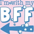 thumbnail image 2 of CafePress - I'm With My BFF (LEFT) Infant Bodysuit - Baby Light Bodysuit, Size Newborn - 24 Months, 2 of 4