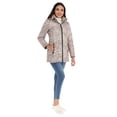 thumbnail image 4 of Chamarra capitoneada con estampado animal print y capucha integrada, 4 of 5