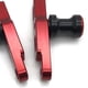 thumbnail image 3 of Soporte de Motocicleta Yotijar Swin Sliders Spools CNC rojo, 3 of 7