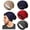 Red,Gray,Dark Gray,Purple,4 Pcs, variant on 4 Pieces Hair Bonnet for Men Silk Satin Sleep Cap Cover Night Sleeping Beanie Gifts for Boyfriend,Husband Dad (Classic Colors Set)