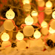 thumbnail image 3 of Cadena de luces de muñeco de nieve de Navidad, LED decorativas, muñeco de nieve, funciona con pilas para Navidad, interiores y exteriores(Batería)(3.20 metros y 20 luces), 3 of 5
