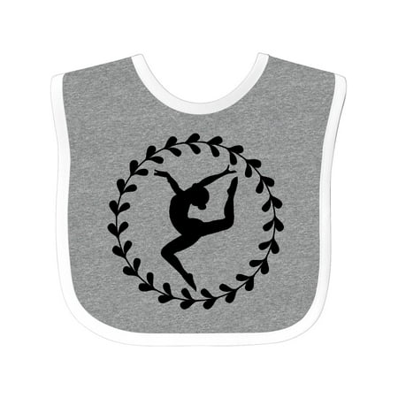 

Inktastic Dance Silhouette Ballerina Gift Baby Girl Bib