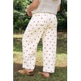 thumbnail image 2 of ZhiHiMeRi Casual Polka Dot Wide Leg Jeans for Women, High Waist Fit 4X, 2 of 10