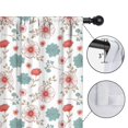thumbnail image 4 of Pioneer Flower Floral Print Pattern Teens Curtains,Teens Insulated Curtains Set Of 2,Bedroom Essentials,Toddler Room Decor 42"x63", 4 of 5