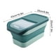 thumbnail image 4 of Decoración del hogar, cajas para cápsulas de café, estantes de almacenamiento, almacenamiento de comida para perros de 12 a 15 kg, hermética, con tapa abatible y ruedas, caja de comida plegable grande, 4 of 6